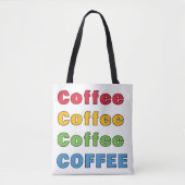 Tote Bag Café café café café (Devant)