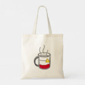 Tote Bag Café Critiquement bas (Dos)