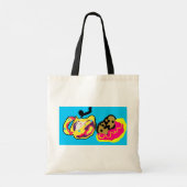 Tote Bag Café et biscuit (Dos)