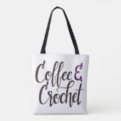 Tote Bag Café et crochet (Dos)