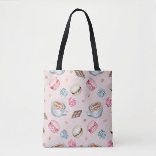 Tote Bag Café et douceurs