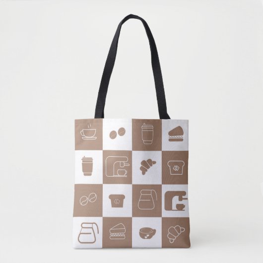 Tote Bag Café fourre-tout (Devant)