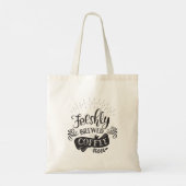 Tote Bag Café fraîchement préparé (Dos)