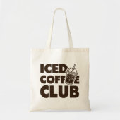 Tote Bag Café glacé (Devant)