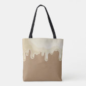Tote Bag Café glacé avec crème séchée (Dos)