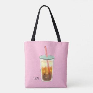 Tote Bag Café Glacé Caramel À La Mousse De Crème