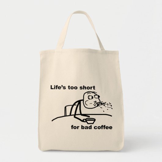 Tote Bag Café incorrect (Devant)