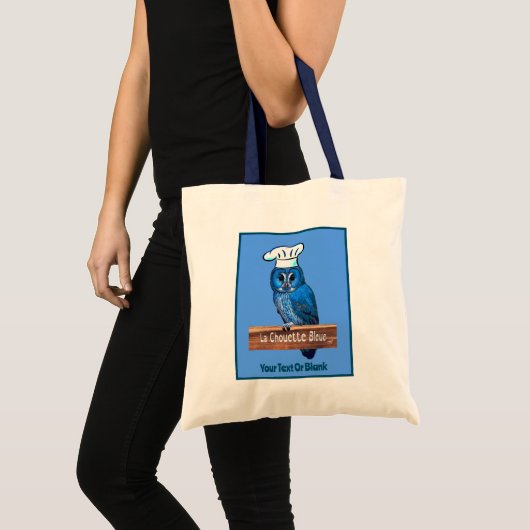 Tote Bag Café La Chouette Bleue (Devant (produit))