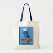 Tote Bag Café La Chouette Bleue (Devant)