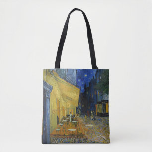Tote Bag Café Terrasse en soirée   Vincent van Gogh