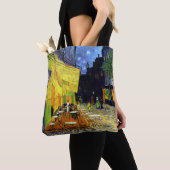 Tote Bag Café Terrasse le soir by Van Gogh Fine Art (De près)