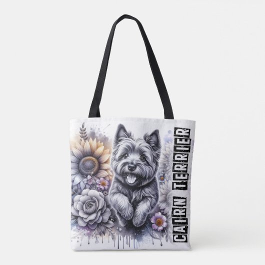Tote Bag Cairn Terrier (Dos)