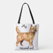 Tote Bag Cairn Terrier de délivrance (Dos)