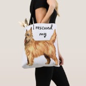 Tote Bag Cairn Terrier de délivrance (De près)