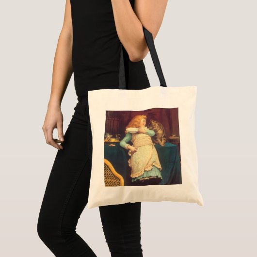 Tote Bag Cajoler mieux que taquiner Charles Burton Barber (Devant (produit))