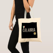 Tote Bag Calabre sweat - shirt à capuche - Calabre style de (Devant (produit))