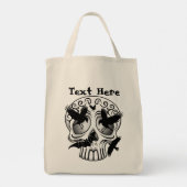 Tote Bag Calaveras décoratives Halloween (Dos)