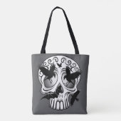 Tote Bag Calaveras décoratives Halloween (Dos)