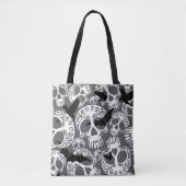 Tote Bag Calaveras décoratives Halloween (Devant)