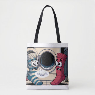 Tote Bag calcetines asustados