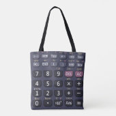 Tote Bag Calculatrice scientifique (Dos)