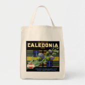 Tote Bag Caledonia Orange Étiquette (Devant)