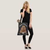 Tote Bag Calembour de capybara drôle avec des spaghetti - P (Sur le modèle)