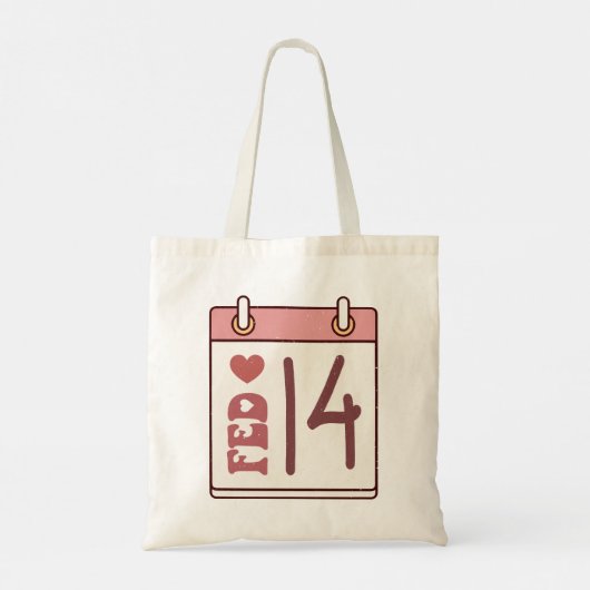 Tote Bag Calendrier de la Saint-Valentin (Dos)