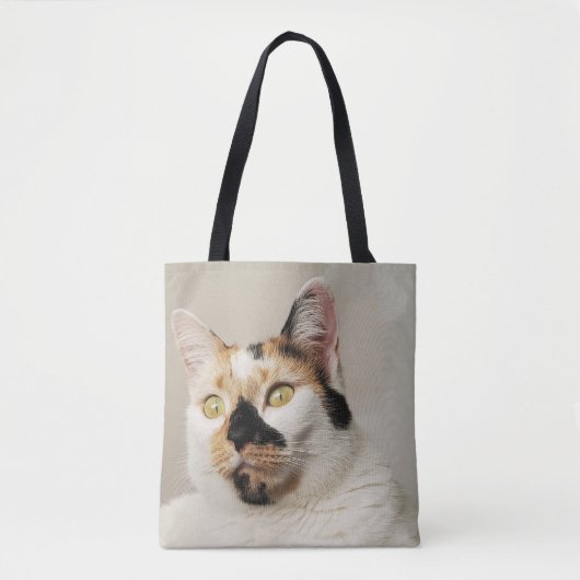 Tote Bag Calico Cat (Devant)