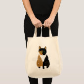Tote Bag Calico Cat (Devant (produit))