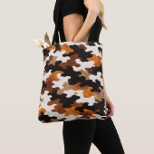 Tote Bag Calico Cat Camouflage (De près)