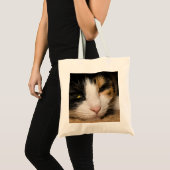 Tote Bag Calico Face (Devant (produit))
