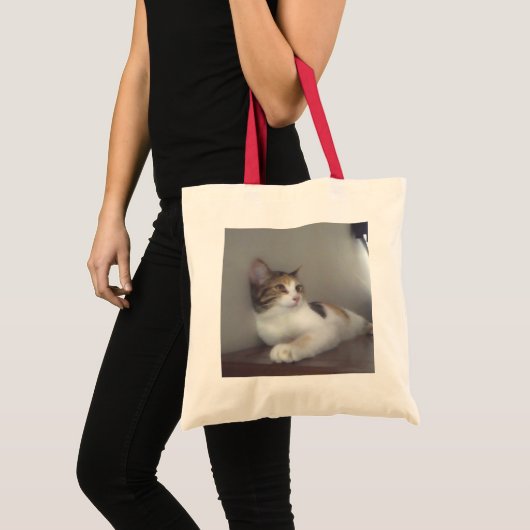 Tote Bag Calicot Kitty (Devant (produit))