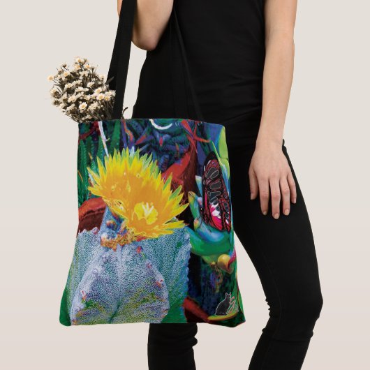 Tote Bag Caliente Cactus (De près)