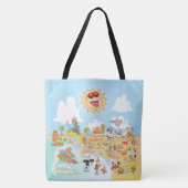 Tote Bag California Beach Paradise (Devant)