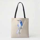 Tote Bag California Scrub Jay (Devant)
