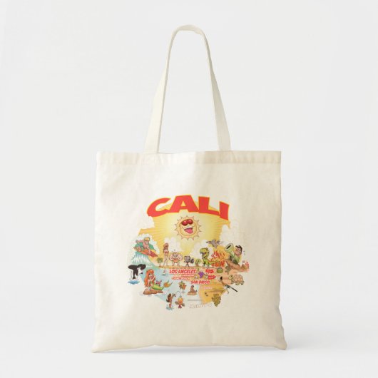 Tote Bag Californie du Sud CALI (Devant)