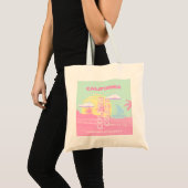 Tote Bag Californie, Plage, Art de voyage, Prépa (Devant (produit))