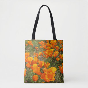 Tote Bag Californie Poppies Allover Fourre-tout