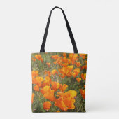 Tote Bag Californie Poppies Allover Fourre-tout (Dos)