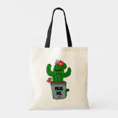 Tote Bag Câlin de cactus (Dos)