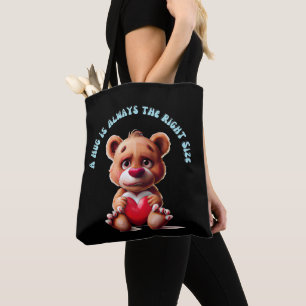 Tote Bag  Câlins de nounours en peluche
