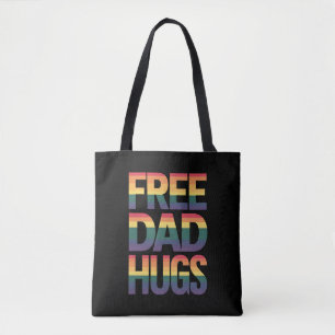 Tote Bag Câlins de papa gratuits Mois des fiertés LGBTQ Fie
