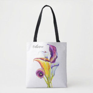 Tote Bag Calla Lillies