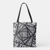 Tote Bag calligraphie arabe 3d (Dos)