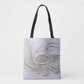 Tote Bag Calligraphie prospère 2.0 (Devant)