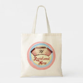 Tote Bag Calot d'infirmière rétro RN (Dos)