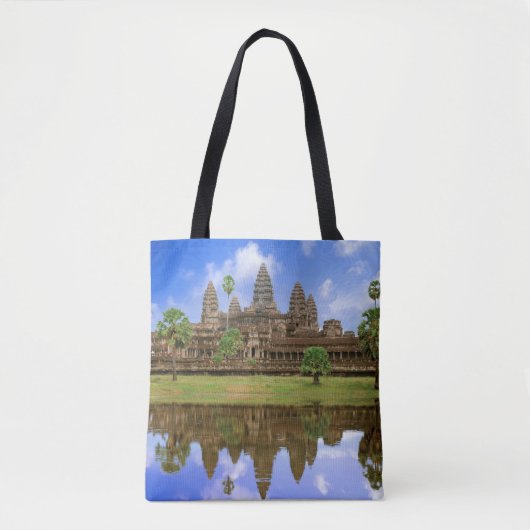 Tote Bag Cambodge, Kampuchea, temple d'Angkor Wat (Devant)
