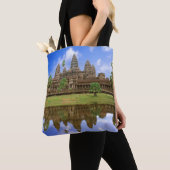 Tote Bag Cambodge, Kampuchea, temple d'Angkor Wat (De près)