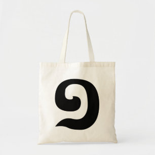 Tote Bag Cambodian Number 1 / One / ១ (Muqj) Khmer